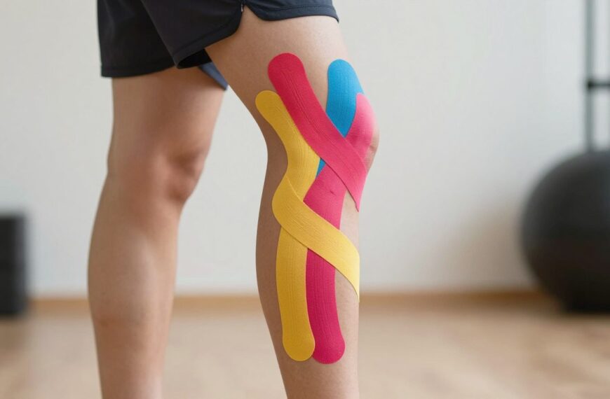 Tejpy na łydkę – jak je naklejać i kiedy kinesiotaping może być pomocny?